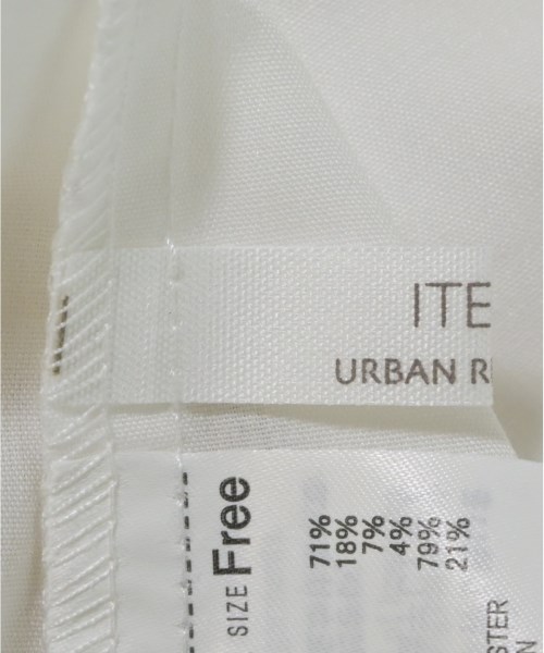 ITEMS URBAN RESEARCH（アイテムズアーバンリサーチ）ブラウス 白 サイズ:F レディース/2200675769044