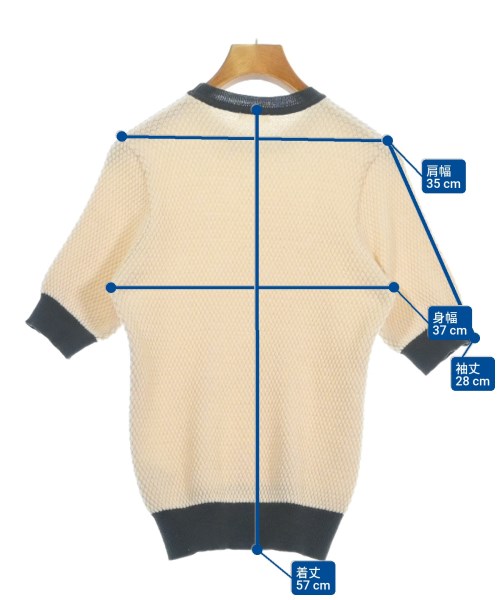 ITEMS URBAN RESEARCH（アイテムズアーバンリサーチ）ニット・セーター ベージュ サイズ:F レディース/2200679056041