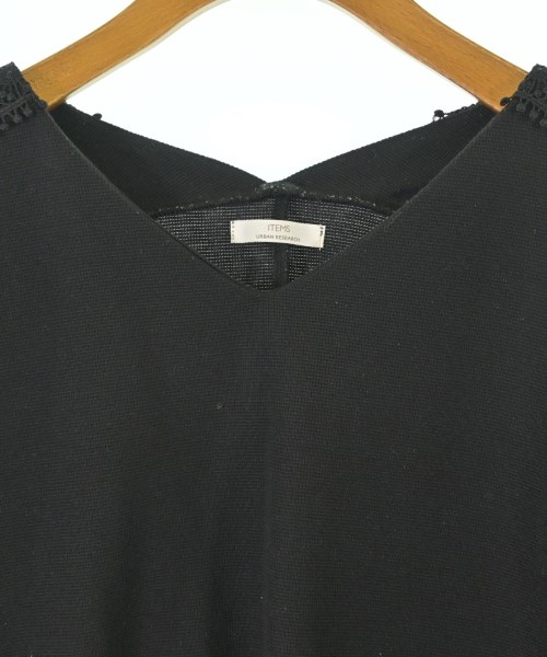 ITEMS URBAN RESEARCH（アイテムズアーバンリサーチ）Tシャツ・カットソー 黒 サイズ:F レディース/2200679139027
