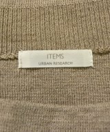 ITEMS URBAN RESEARCH（アイテムズアーバンリサーチ）ニット・セーター ベージュ サイズ:F レディース/2200676024036
