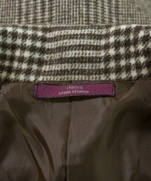 ITEMS URBAN RESEARCH（アイテムズアーバンリサーチ）チェスターコート 茶 サイズ:F レディース/2200676625011