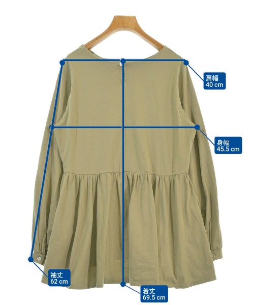 ITEMS URBAN RESEARCH（アイテムズアーバンリサーチ）ブラウス カーキ サイズ:F レディース/2200676697018