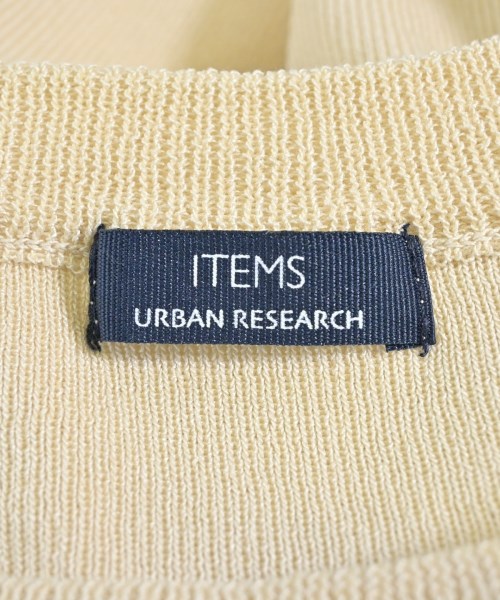 ITEMS URBAN RESEARCH（アイテムズアーバンリサーチ）ニット・セーター ベージュ サイズ:L メンズ/2200680073037