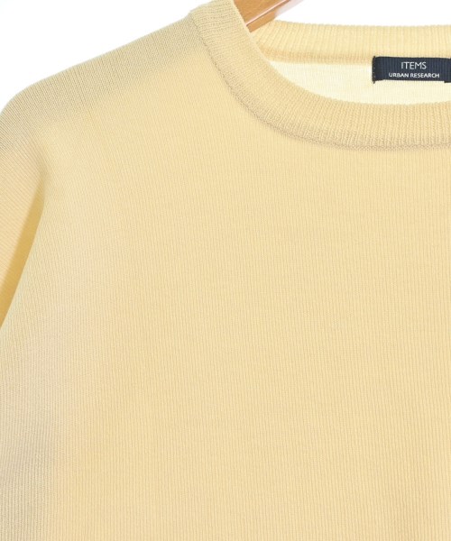 ITEMS URBAN RESEARCH（アイテムズアーバンリサーチ）ニット・セーター ベージュ サイズ:L メンズ/2200680073037