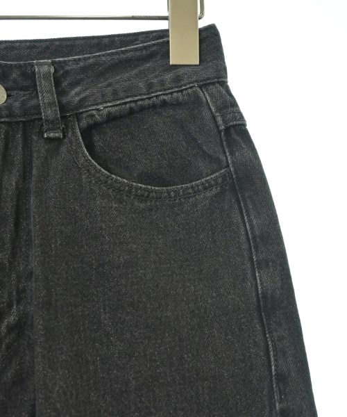 ITEMS URBAN RESEARCH（アイテムズアーバンリサーチ）デニムパンツ 黒 サイズ:S レディース/2200680248060