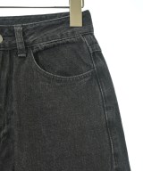 ITEMS URBAN RESEARCH（アイテムズアーバンリサーチ）デニムパンツ 黒 サイズ:S レディース/2200680248060