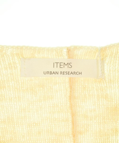 ITEMS URBAN RESEARCH（アイテムズアーバンリサーチ）ニット・セーター ベージュ サイズ:F レディース/2200663167067