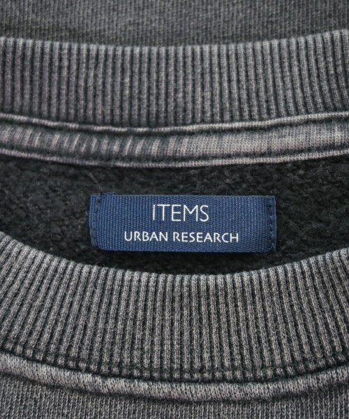 ITEMS URBAN RESEARCH（アイテムズアーバンリサーチ）スウェット 黒 サイズ:M レディース/2200675906036