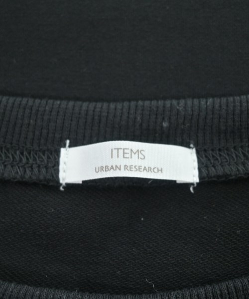 ITEMS URBAN RESEARCH（アイテムズアーバンリサーチ）Tシャツ・カットソー 黒 サイズ:F レディース/2200675906081