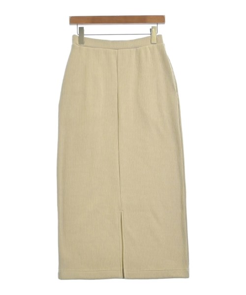 ITEMS URBAN RESEARCH（アイテムズアーバンリサーチ）ロング・マキシ丈スカート ベージュ サイズ:F レディース/2200676653038