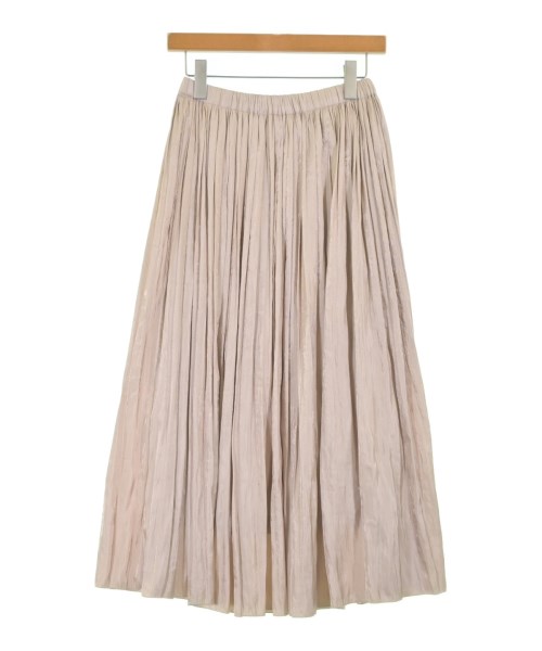 ITEMS URBAN RESEARCH（アイテムズアーバンリサーチ）ロング・マキシ丈スカート ベージュ サイズ:F レディース/2200688190026