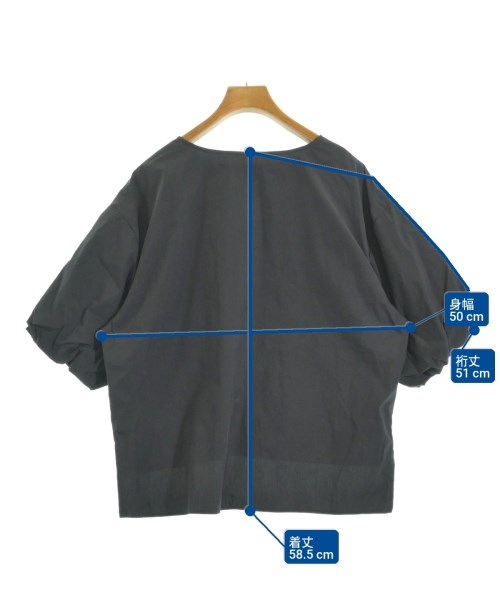 ITEMS URBAN RESEARCH（アイテムズアーバンリサーチ）ブラウス グレー サイズ:F レディース/2200689864056