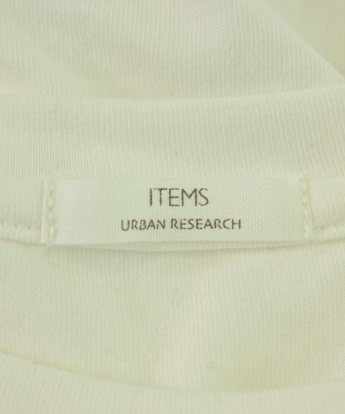 ITEMS URBAN RESEARCH（アイテムズアーバンリサーチ）Tシャツ・カットソー 白 サイズ:F レディース/2200692673102