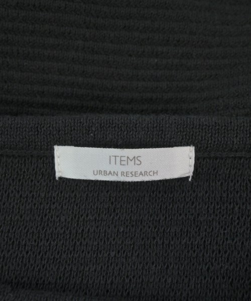 ITEMS URBAN RESEARCH（アイテムズアーバンリサーチ）ニット・セーター 黒 サイズ:F レディース/2200686667032