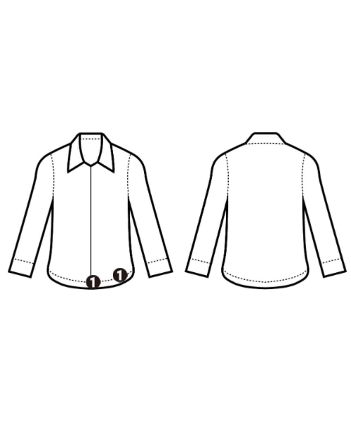ITEMS URBAN RESEARCH（アイテムズアーバンリサーチ）ブラウス 黒 サイズ:F レディース/2200696927072