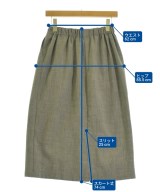 ITEMS URBAN RESEARCH（アイテムズアーバンリサーチ）ロング・マキシ丈スカート グレー サイズ:F レディース/2200698207011