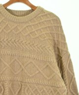 ITEMS URBAN RESEARCH（アイテムズアーバンリサーチ）ニット・セーター ベージュ サイズ:F レディース/2200693523017