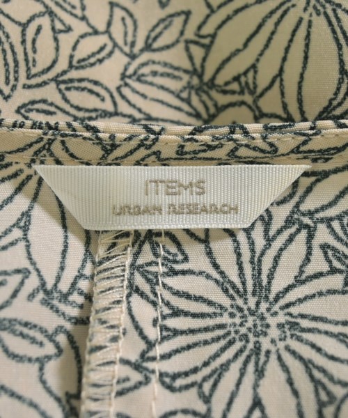ITEMS URBAN RESEARCH（アイテムズアーバンリサーチ）シャツワンピース ベージュ サイズ:F レディース/2200694401086