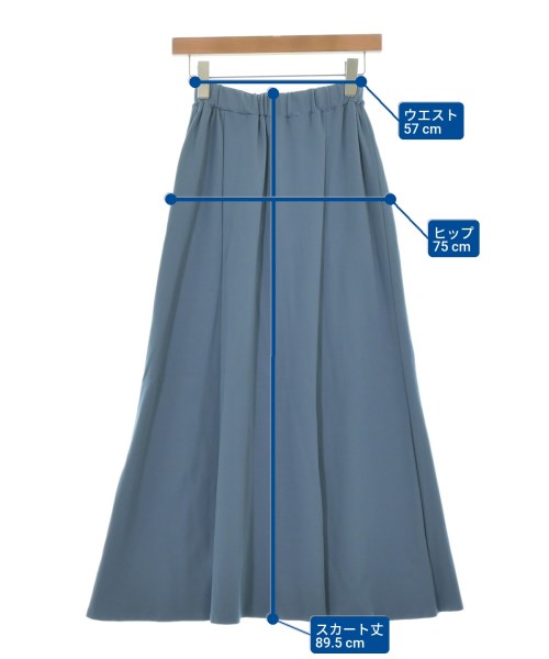 ITEMS URBAN RESEARCH（アイテムズアーバンリサーチ）ロング・マキシ丈スカート 青 サイズ:F レディース/2200695564018