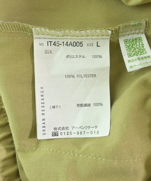 ITEMS URBAN RESEARCH（アイテムズアーバンリサーチ）ショートパンツ 緑 サイズ:L メンズ/2200691277059