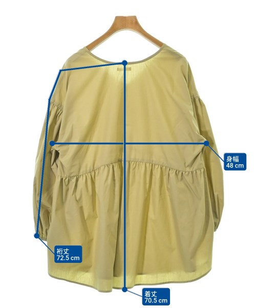 ITEMS URBAN RESEARCH（アイテムズアーバンリサーチ）ブラウス ベージュ サイズ:F レディース/2200693547082