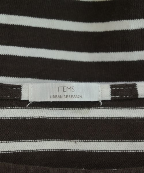 ITEMS URBAN RESEARCH（アイテムズアーバンリサーチ）Tシャツ・カットソー 茶 サイズ:F レディース/2200692067048