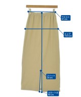 ITEMS URBAN RESEARCH（アイテムズアーバンリサーチ）ロング・マキシ丈スカート ベージュ サイズ:F レディース/2200698263109