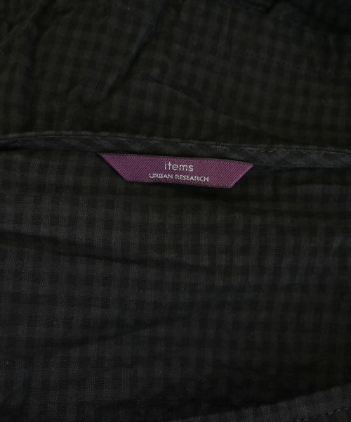 ITEMS URBAN RESEARCH（アイテムズアーバンリサーチ）ブラウス 黒 サイズ:F レディース/2200648556015