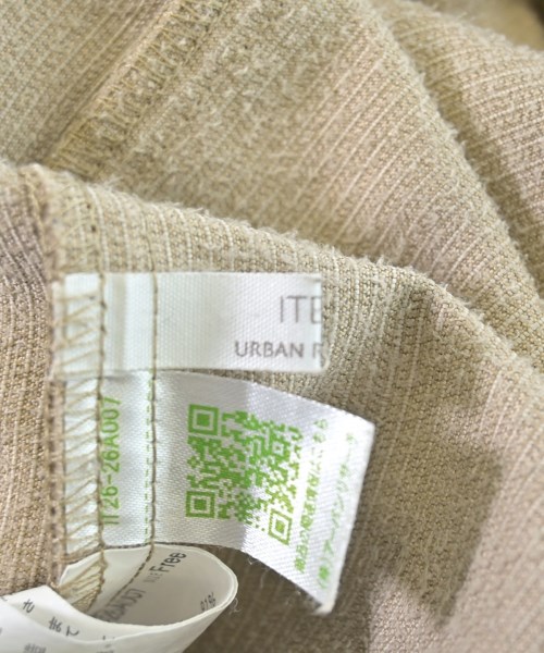 ITEMS URBAN RESEARCH（アイテムズアーバンリサーチ）シャツワンピース ベージュ サイズ:F レディース/2200654029015