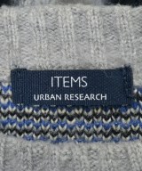ITEMS URBAN RESEARCH（アイテムズアーバンリサーチ）ニット・セーター グレー サイズ:L レディース/2200655603023