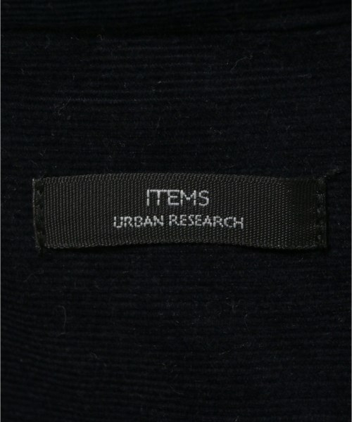 ITEMS URBAN RESEARCH（アイテムズアーバンリサーチ）シャツワンピース 紺 サイズ:F レディース/2200658424014