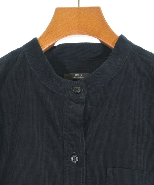 ITEMS URBAN RESEARCH（アイテムズアーバンリサーチ）シャツワンピース 紺 サイズ:F レディース/2200658424014