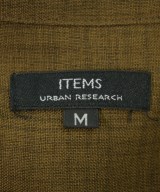 ITEMS URBAN RESEARCH（アイテムズアーバンリサーチ）カジュアルシャツ 茶 サイズ:M メンズ/2200658628054