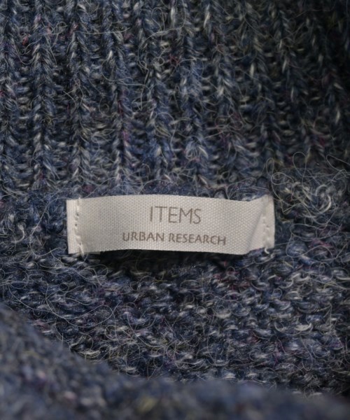 ITEMS URBAN RESEARCH（アイテムズアーバンリサーチ）ニット・セーター 紺 サイズ:F レディース/2200656104048