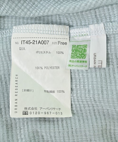 ITEMS URBAN RESEARCH（アイテムズアーバンリサーチ）Tシャツ・カットソー 青 サイズ:F レディース/2200709314196