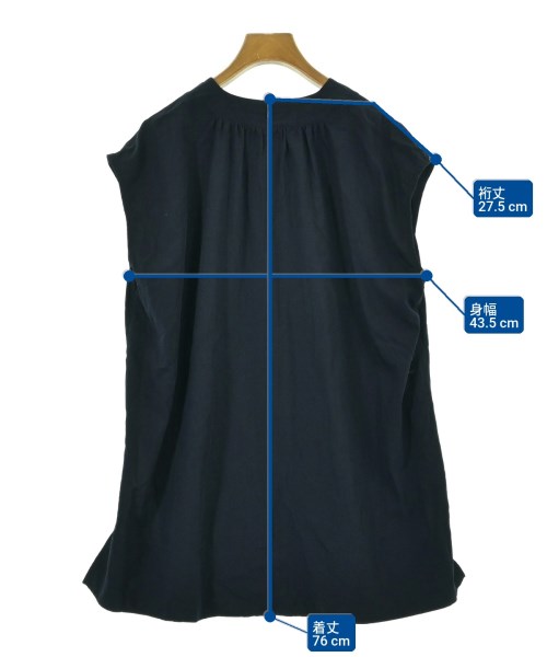 ITEMS URBAN RESEARCH（アイテムズアーバンリサーチ）ブラウス 紺 サイズ:F レディース/2200709314257