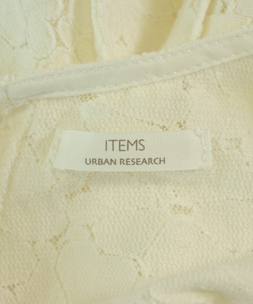 ITEMS URBAN RESEARCH（アイテムズアーバンリサーチ）ブラウス 白 サイズ:F レディース/2200708398074