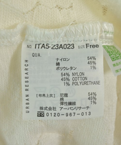 ITEMS URBAN RESEARCH（アイテムズアーバンリサーチ）ブラウス 白 サイズ:F レディース/2200708398074