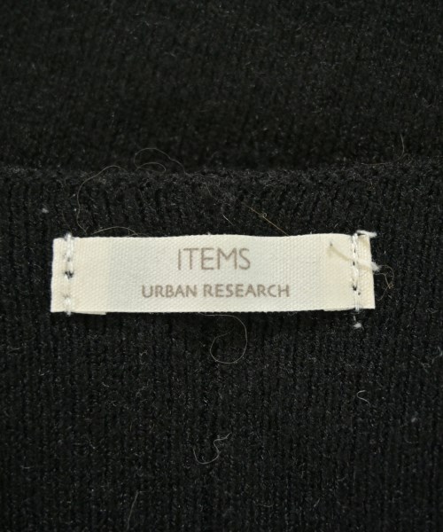 ITEMS URBAN RESEARCH（アイテムズアーバンリサーチ）ニット・セーター 黒 サイズ:F レディース/2200706940022