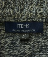 ITEMS URBAN RESEARCH（アイテムズアーバンリサーチ）ニット・セーター グレー サイズ:40(M位) メンズ/2200710850041