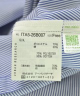 ITEMS URBAN RESEARCH（アイテムズアーバンリサーチ）シャツワンピース 青 サイズ:F レディース/2200711089013