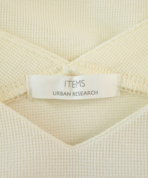 ITEMS URBAN RESEARCH（アイテムズアーバンリサーチ）Tシャツ・カットソー 白 サイズ:F レディース/2200715241028
