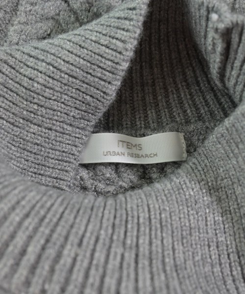 ITEMS URBAN RESEARCH（アイテムズアーバンリサーチ）ベスト グレー サイズ:F レディース/2200645559071