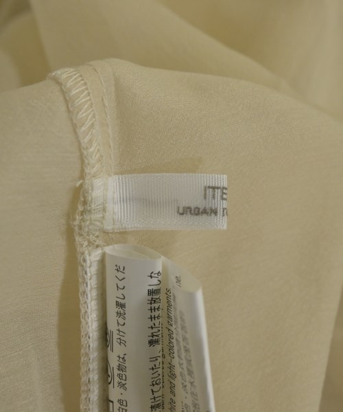 ITEMS URBAN RESEARCH（アイテムズアーバンリサーチ）シャツワンピース ベージュ サイズ:F レディース/2200636853096