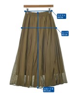 ITEMS URBAN RESEARCH（アイテムズアーバンリサーチ）ロング・マキシ丈スカート カーキ サイズ:F レディース/2200642334077