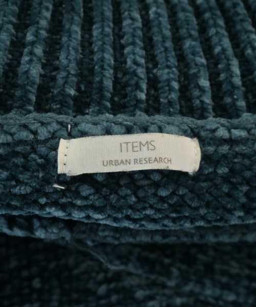 ITEMS URBAN RESEARCH（アイテムズアーバンリサーチ）ニット・セーター 青 サイズ:F レディース/2200648446019