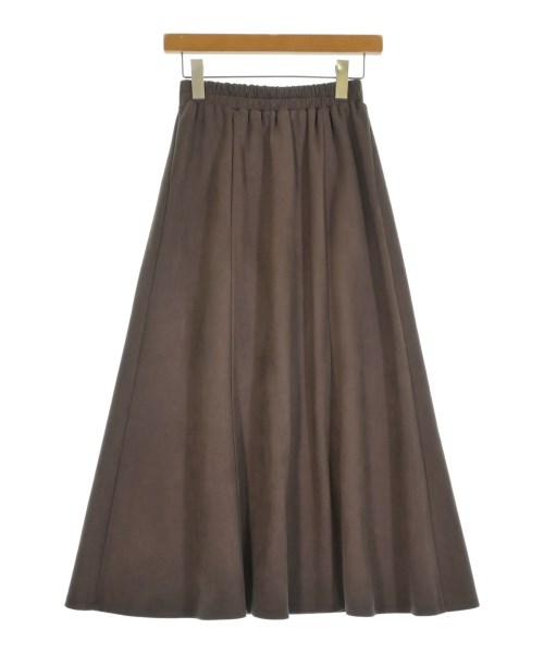 ITEMS URBAN RESEARCH（アイテムズアーバンリサーチ）ロング・マキシ丈スカート 茶 サイズ:F レディース/2200648446026