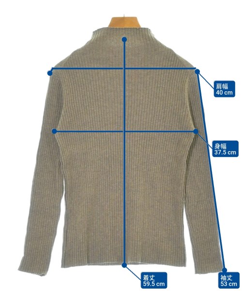 ITEMS URBAN RESEARCH（アイテムズアーバンリサーチ）ニット・セーター 茶 サイズ:F レディース/2200645509021