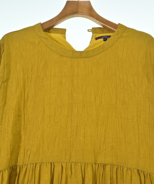 ITEMS URBAN RESEARCH（アイテムズアーバンリサーチ）ワンピース 黄 サイズ:L レディース/2200647328170