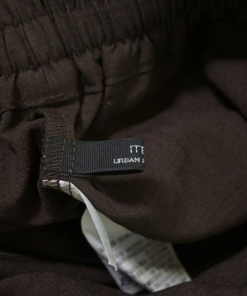 ITEMS URBAN RESEARCH（アイテムズアーバンリサーチ）スラックス 茶 サイズ:F レディース/2200701219024